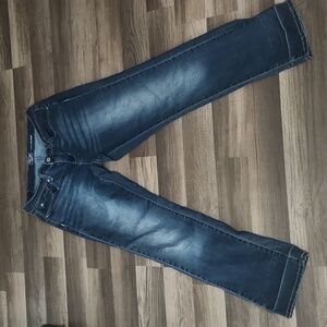 Levis Dark Wash Curvy Straight Jeans Size 6 Inseam 28'